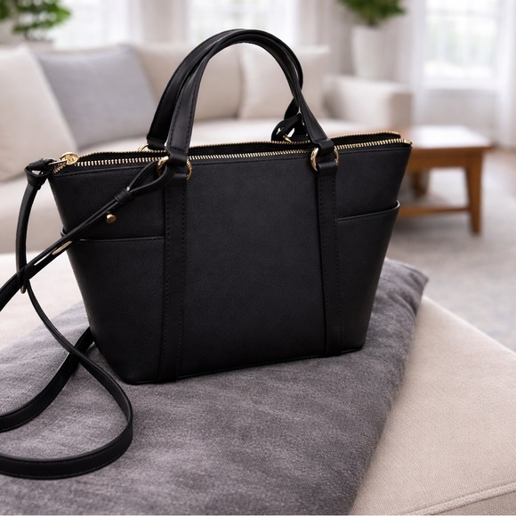 Michael Kors Sullivan Small Convertible Top Zip Leather Tote - Picture 6 of 6